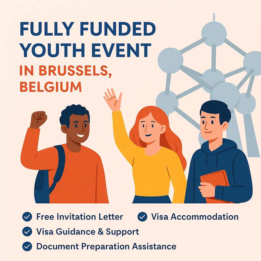 Fully Funded Youth Event in Brussels, Belgium